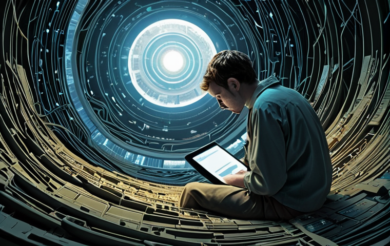 **Prompt 1: The Data Quality Crucible**
    "A data analyst sits in a dimly lit, vast digital landscape, resembling a dense, chaotic jungle of raw, unstructured data. Files, code snippets, and incomplete datasets swirl around them in disarray, symbolizing 'dirty data' and inconsistencies. The analyst is hunched over a glowing terminal, looking exhausted but determined, meticulously trying to untangle and clean the overwhelming information, with a magnifying glass perhaps. The scene emphasizes the solitary and painstaking 'odyssey of data quality,' where the foundation of all insights is laid through meticulous effort."