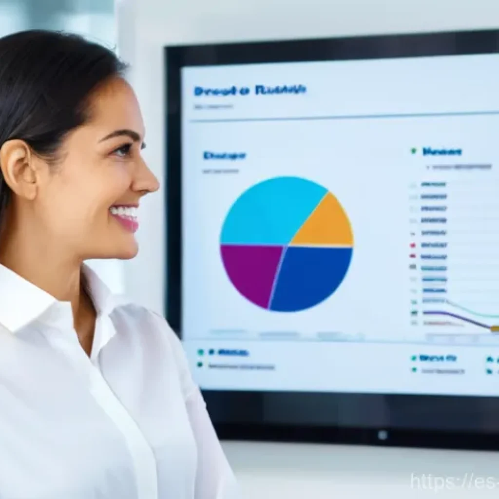 빅데이터 분석가의 포트폴리오 구성 방법 - **Prompt: Data Analyst Showcasing Impactful Portfolio**
    A confident and professionally dressed f...
