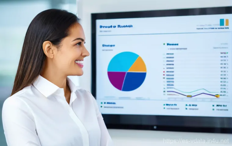 빅데이터 분석가의 포트폴리오 구성 방법 - **Prompt: Data Analyst Showcasing Impactful Portfolio**
    A confident and professionally dressed f...